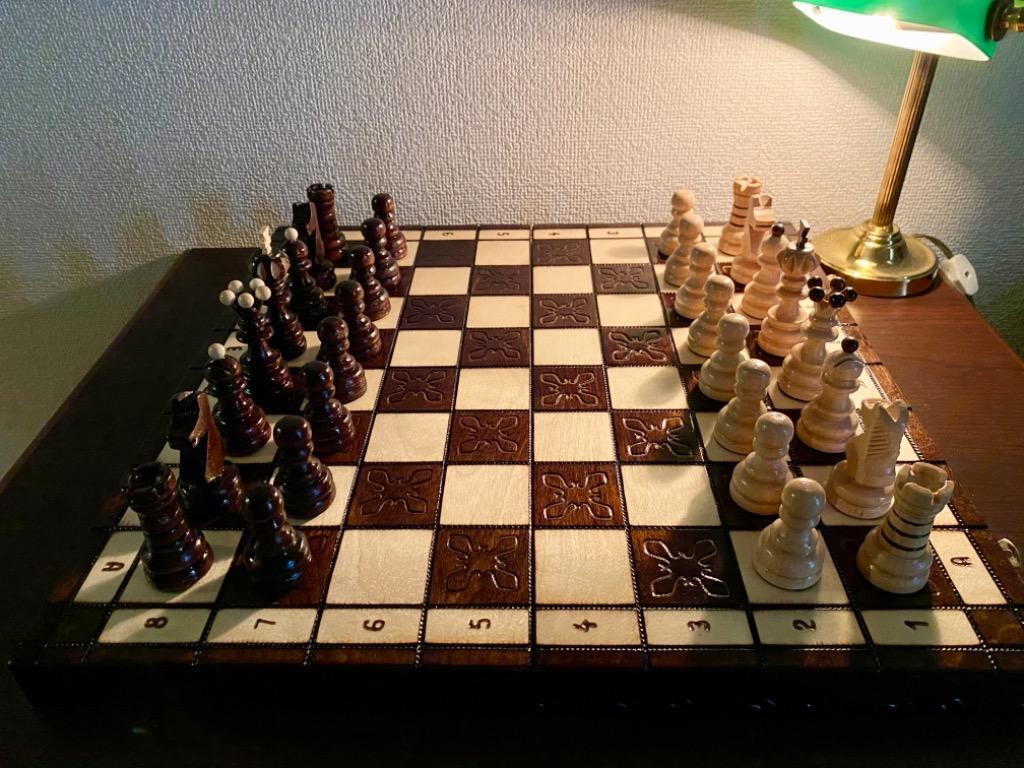 ChessJapan チェスセット 木製 クラクフ 42cm : チェス専門店