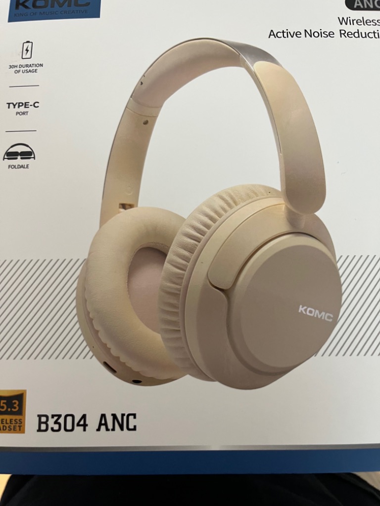 ワイヤレスヘッドホン ノイズキャンセリング Bluetooth5.3 ヘッド