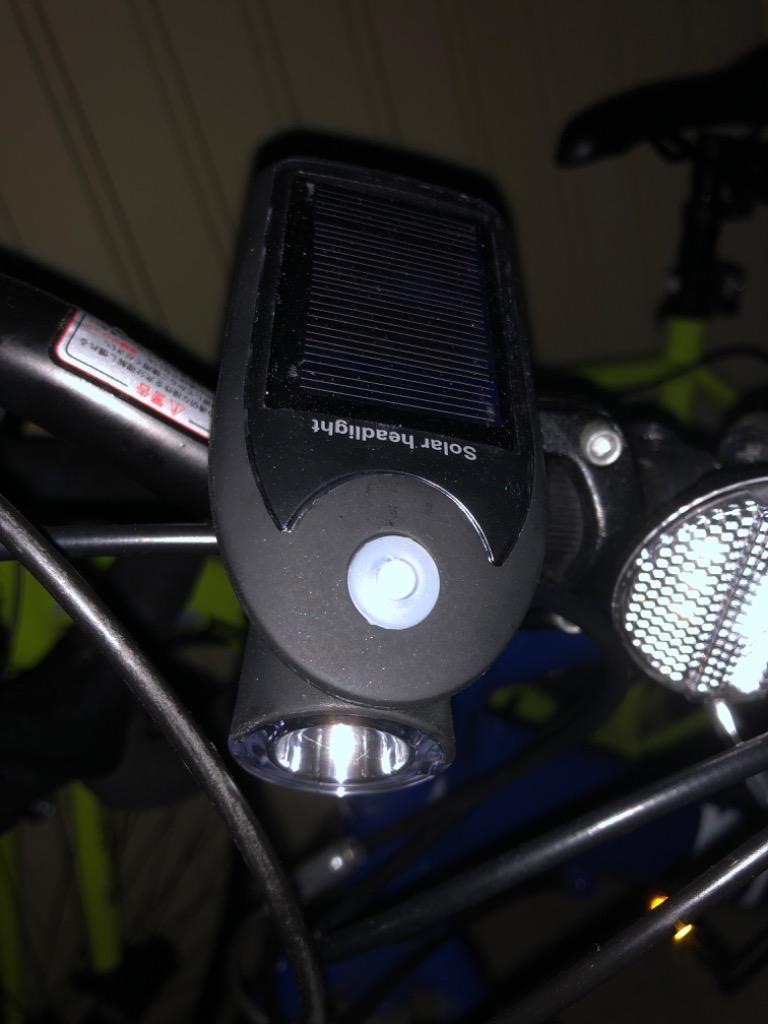 自転車 ライト ソーラー USB LED フロントライト 自転車ライト USB充電 ソーラー充電 4モード搭載 高輝度 防水 取り付け簡単  ロードバイク クロスバイク 明るい :YM-0005:CHIWA Direct - 通販 - Yahoo!ショッピング