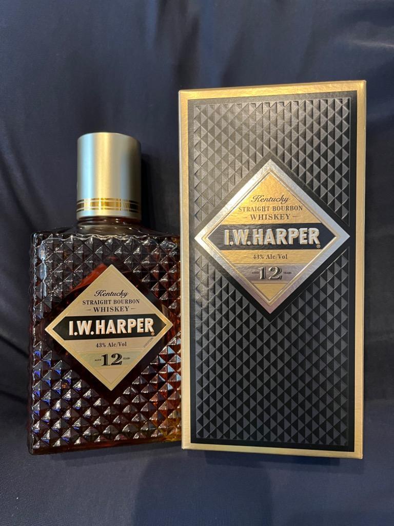 IWハーパー12年 750ml 正規品 化粧箱付 ウイスキー バーボン
