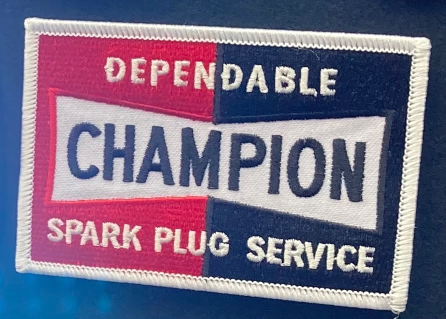 CHAMPION PLUG ワッペン チャンピオン プラグ アメリカ雑貨 アメリカン