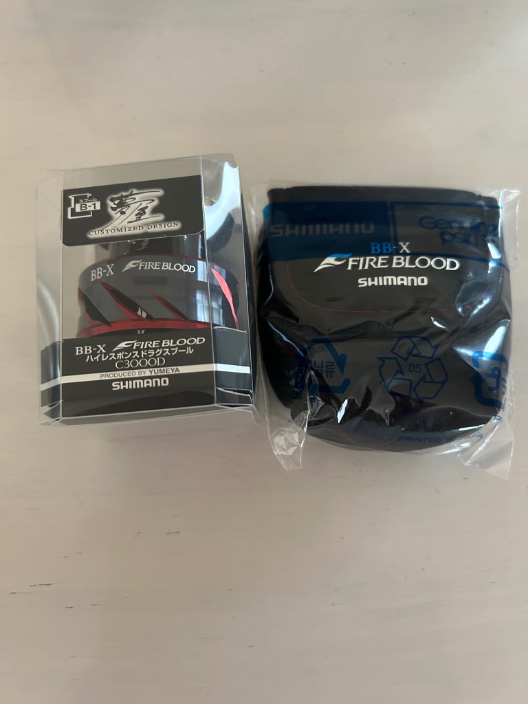 シマノ　夢屋BB-Xファイアブラッドハイレスポンスドラグスプールc3000D 夢屋 09 BB-X ファイアブラッドスプール SHIMANO(シマノ) リール