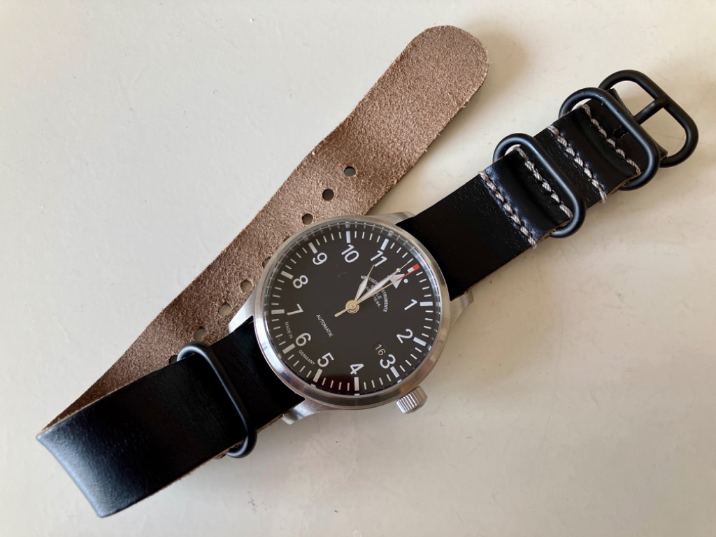 時計ベルト バンド Horween Chromexcel【NATO】ホーウィン