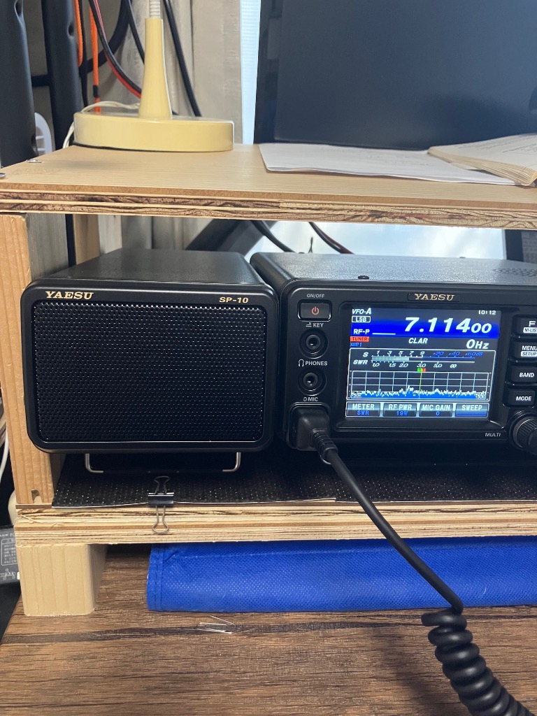 【未使用品】SP-10　YAESU　八重洲無線　スピーカー 未使用品】SP-10 YAESU 八重洲無線 スピーカー 八重洲無線 SP-10