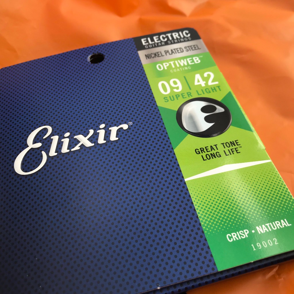 エリクサー ELIXIR 19052 2Pack Optiweb Light 10-46 エレキギター弦 2