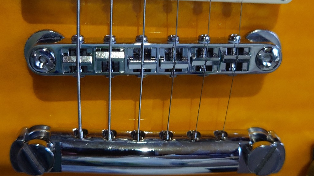 ギター FCGR Lockable Bridge SP-B-01N フリーダムカスタムギターリサーチ ギター ブリッジ SP-B-01N