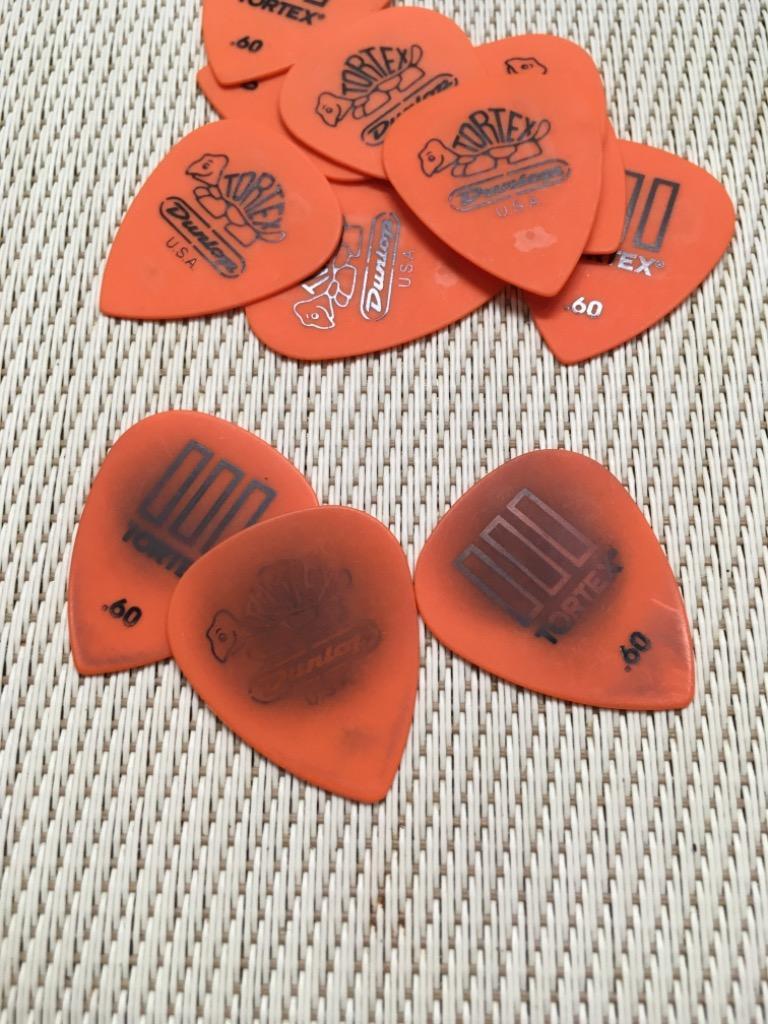 JIM DUNLOP 462 Tortex T III 0.60mm Orange ギターピック×12枚