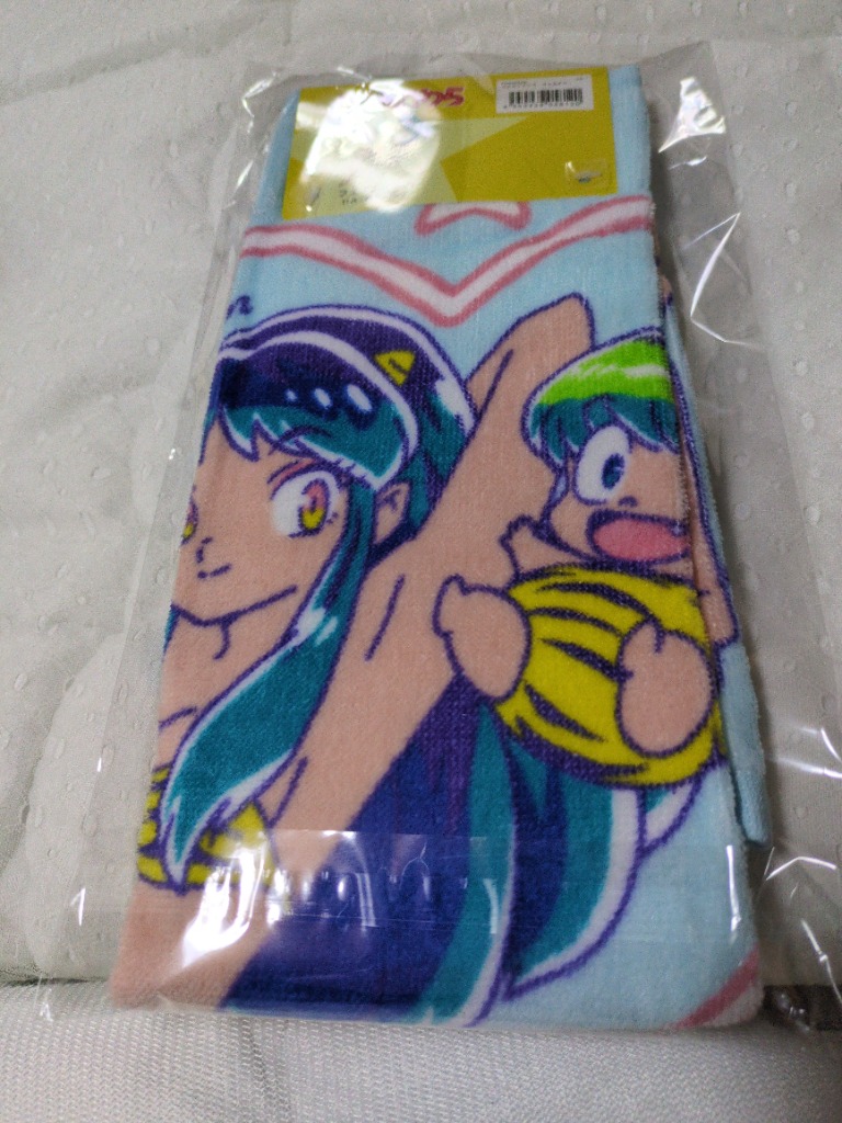 うる星やつら アニメキャラクター フェイスタオル ジャガード