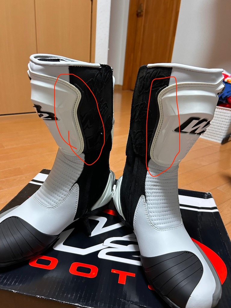 W2 バイクブーツ ブラック/ホワイト W2ブーツ ミサノ(ホワイト) : クリッピングポイント - 通販 - Yahoo
