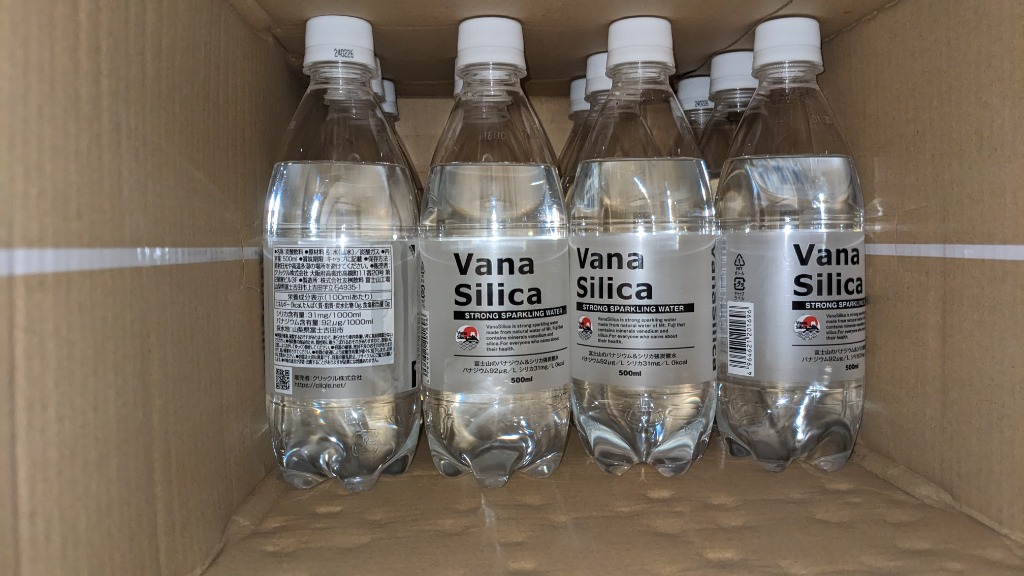 365日出荷 送料無料 1ケース VanaSilica（バナシリカ）富士山の