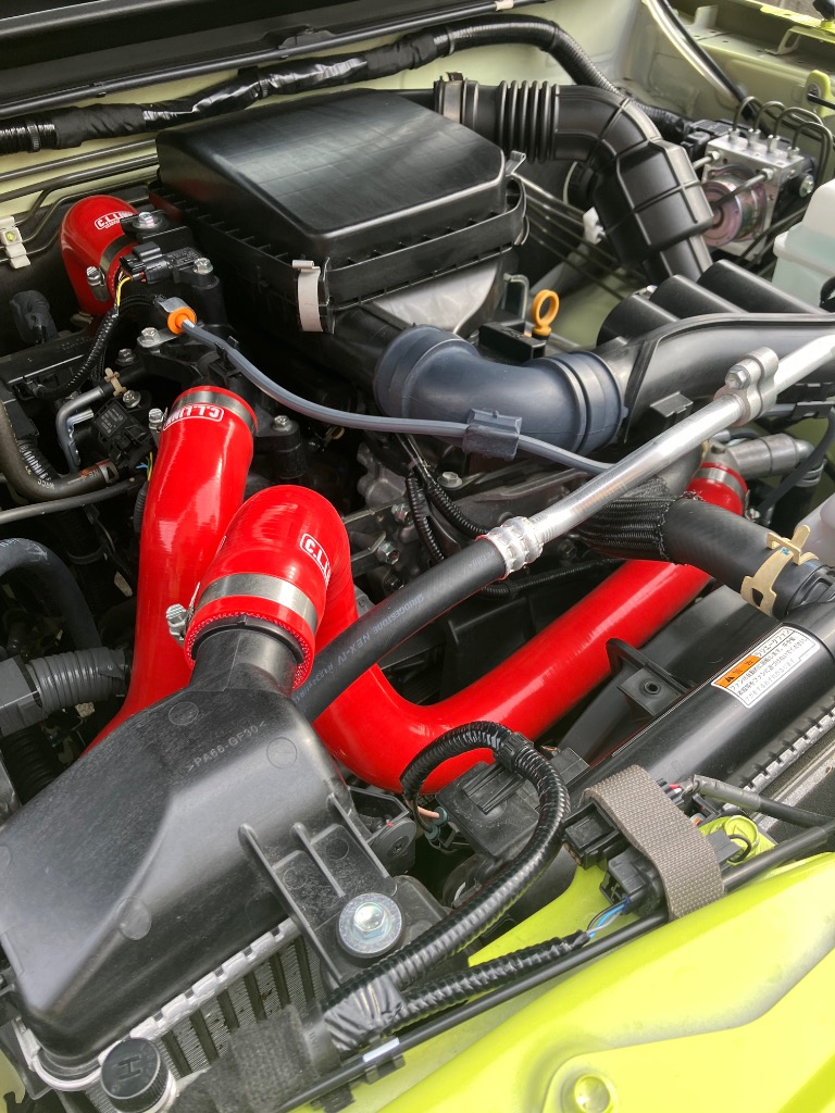 シーエルリンク シリコンインテークホース3本セット ジムニー JB64 シリコンインテークホース <br> 3本セット <br> ジムニー JB64
