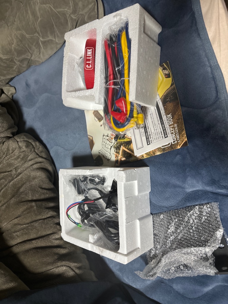 保証付電動ウインチ 6000lbs ファイバーロープ仕様 12V シーエル 保証付電動ウインチ 6000lbs ファイバーロープ仕様 12V シーエル