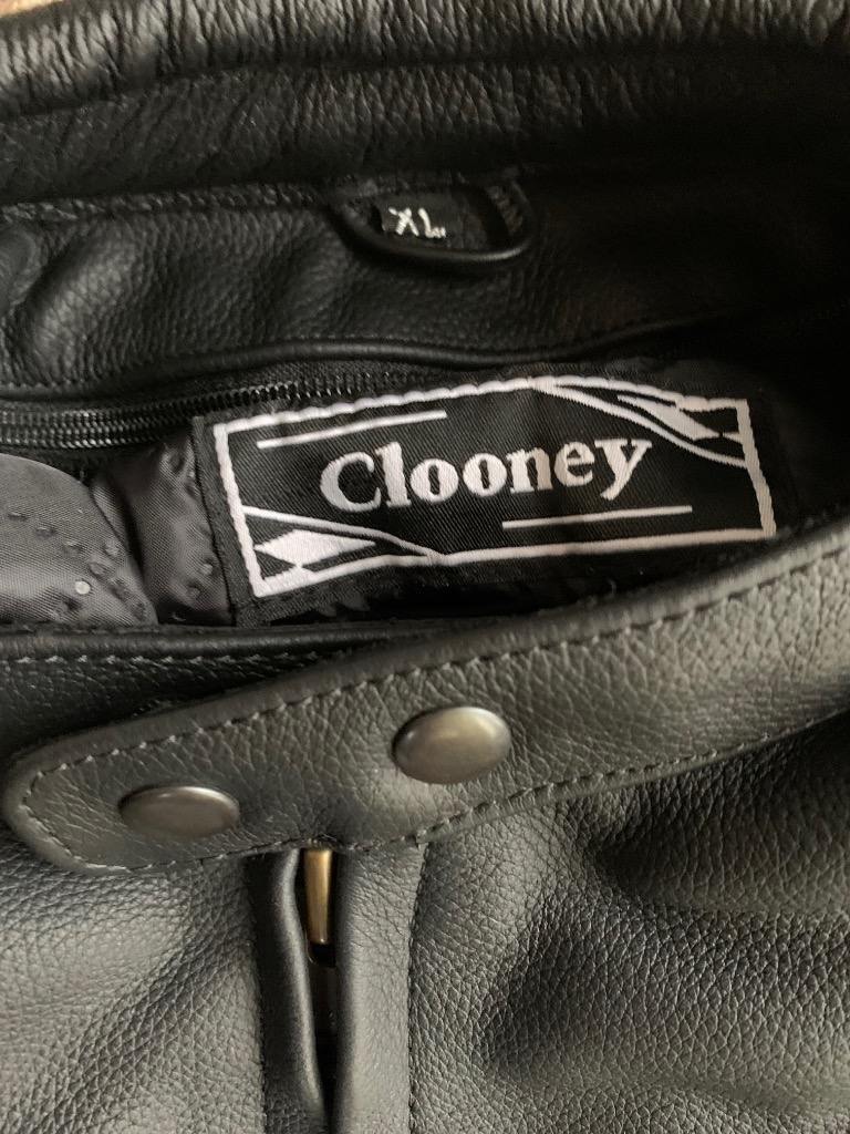 Clooney 本革 カウハイドレザージャケット J03 牛革 春秋冬