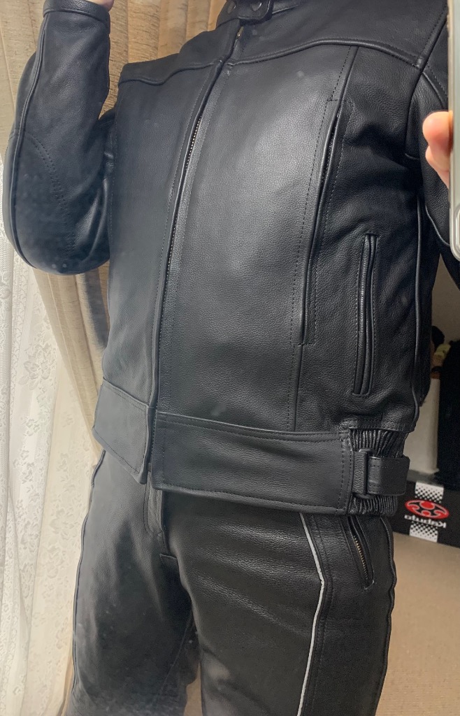 P02 レザーパンツ メンズ 革パンツ 本革 牛革 バイク用パンツ