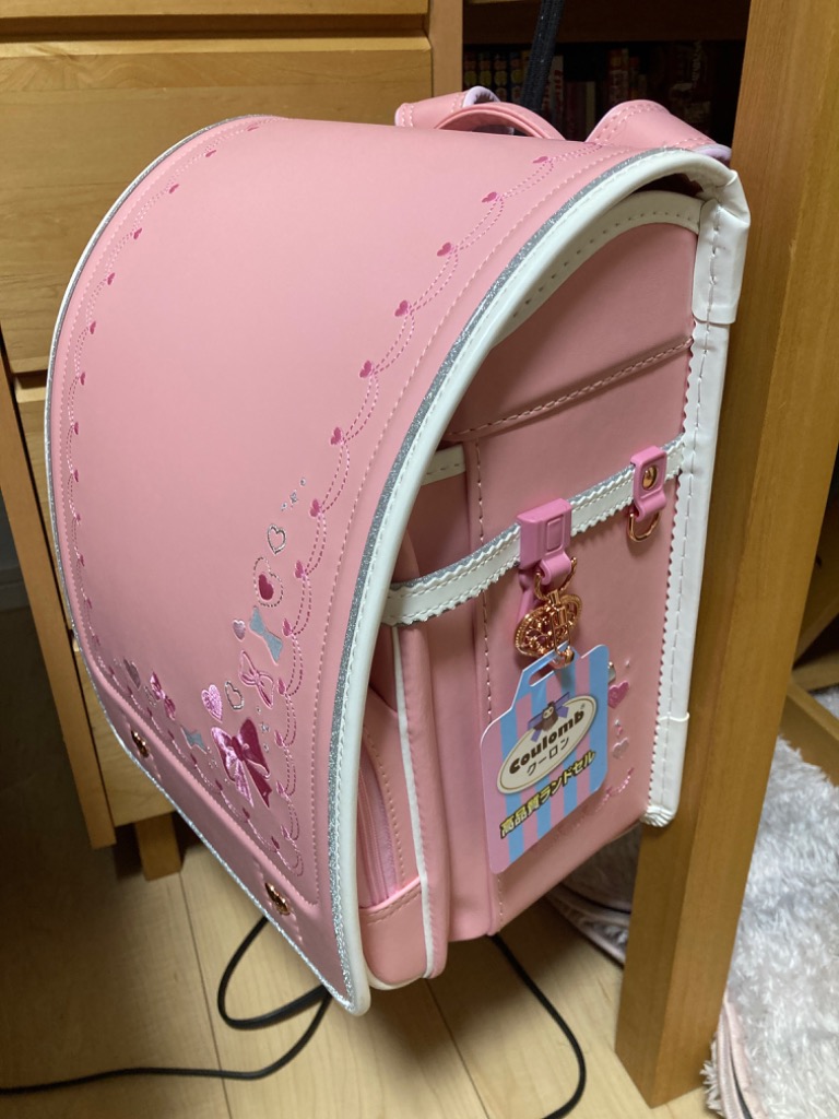 0066【Coulomb】ランドセル女の子 蝶結び刺繍 モデル オシャレ