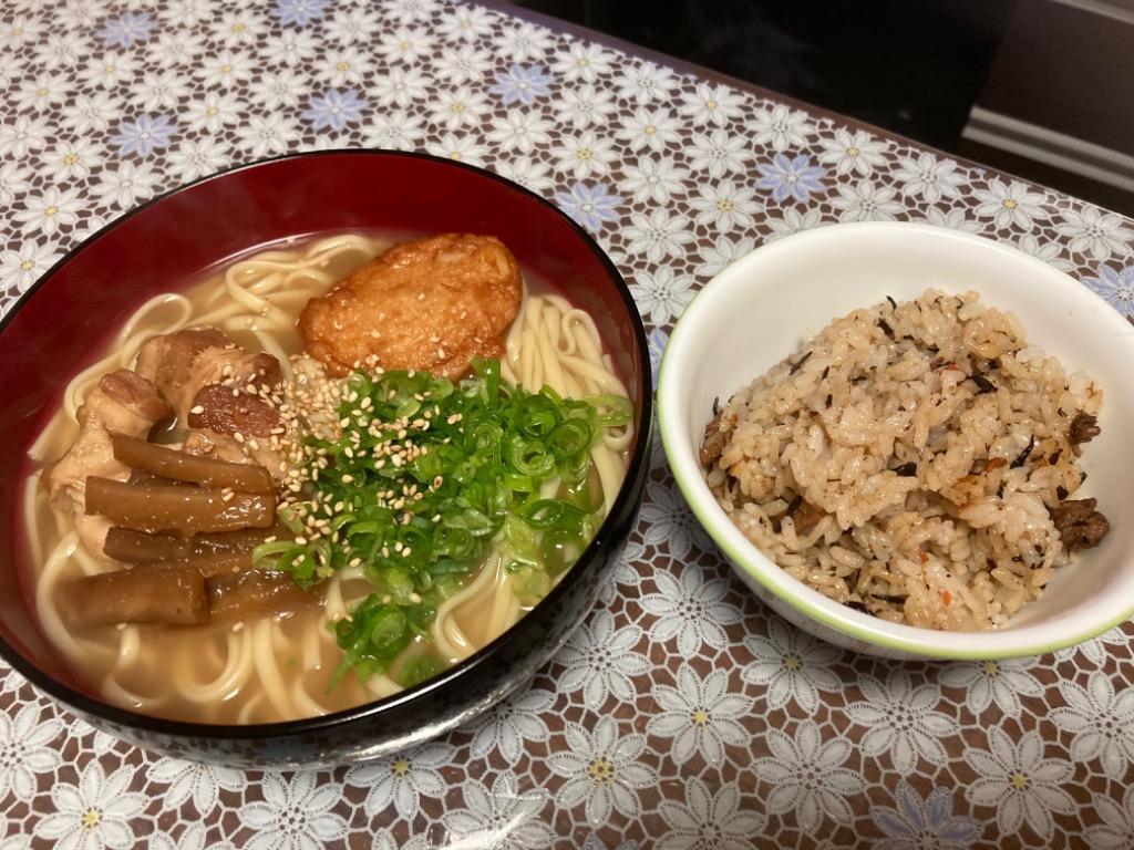 マルタケ 沖縄そば 2人前セット（麺 そばだし 選べるお肉 まぜこみジューシーの素） /ソーキそば 軟骨ソーキ 豚角煮らふてぃ 炊き込みご飯 （M便）ポイント消化  :1912:沖縄通販 ここち琉球 - 通販 - Yahoo!ショッピング