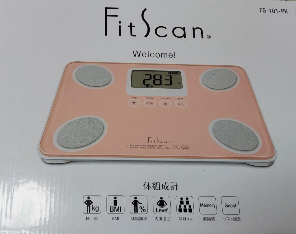 銀魂　TANITA　体組成計　体重計 TANITA（タニタ） 体重計 体脂肪計 FS-101 正確 体組成計 おすすめ