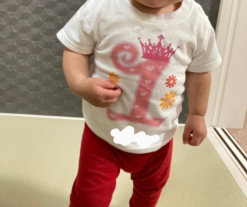 名入れ Tシャツ 名前入り キッズ 子供服 誕生日 ギフト プレゼント ベビー 一歳 誕生日 クラウンハッピーバースデー１ メール便対応 :t -ev-pink1:出産祝い名入れギフトのココロコ - 通販 - Yahoo!ショッピング