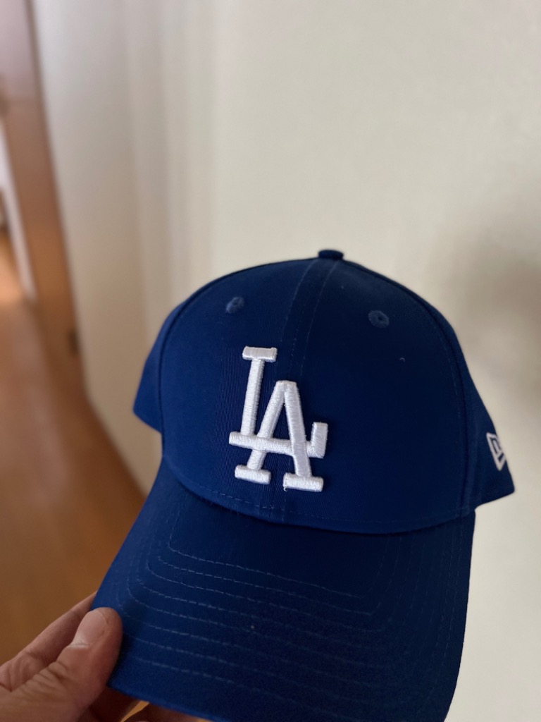 New Era ニューエラ　9FORTY LAキャップ ネイビー　ドジャース 9FORTY NEW ERA ニューエラ キャップ LA 940 ロゴ ロサンゼルス