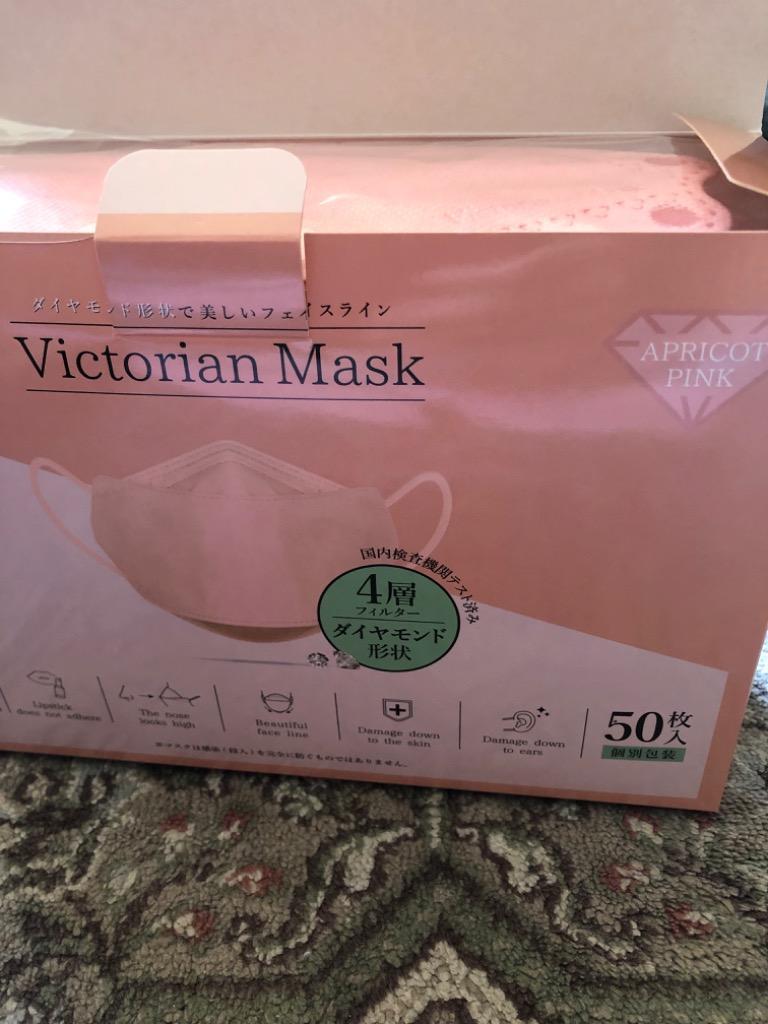 Victorian Mask 50枚入り マスク きれい ヴィクトリアン SNS Lサイズ