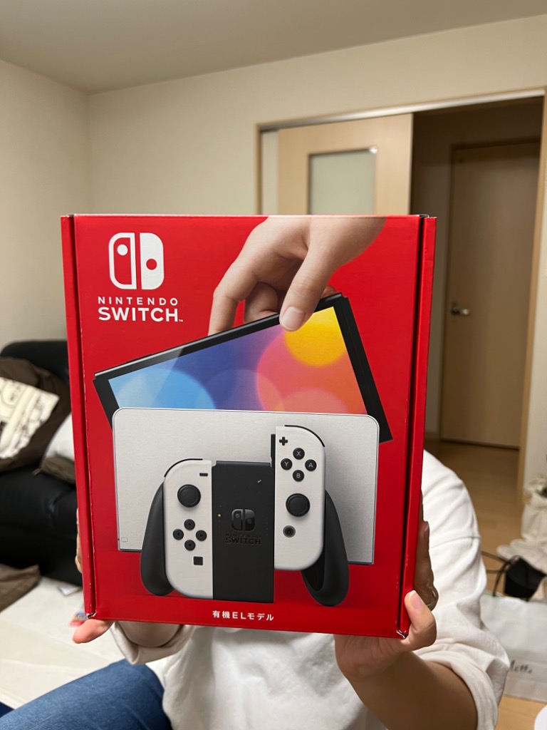 新品」任天堂 Nintendo Switch (有機ELモデル) Joy-Con(L)／(R 