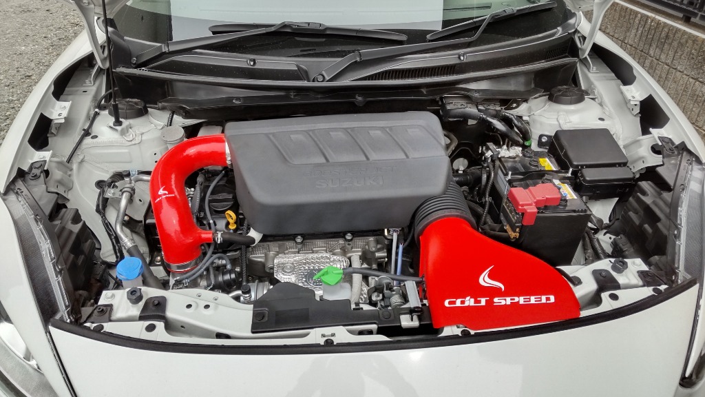 COLT SPEED エアインテークパーツ 赤　スイフトスポーツzc33s COLT SPEED エアインテークパーツ 赤 スイフトスポーツzc33s
