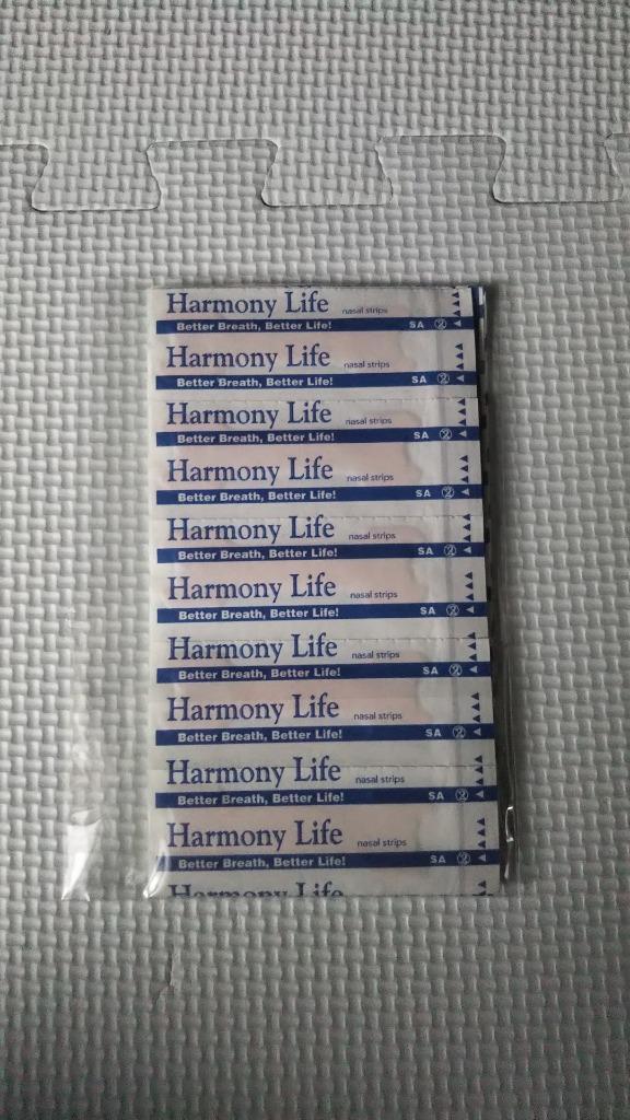 Harmony Life 鼻腔拡張テープ お試し 30枚 鼻スッキリ 鼻呼吸 鼻づまり