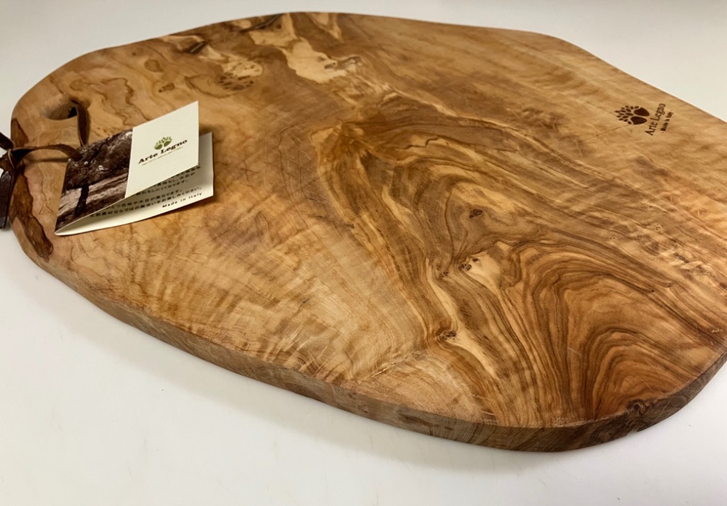 ナチュラルカッティングボード イタリア製 オリーブウッド 木製 まな板 