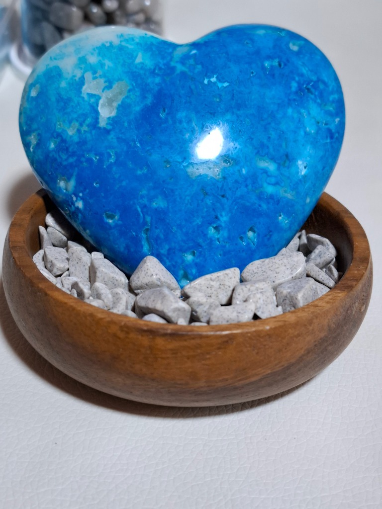 レア希少石⚠️特大❣️1点物★ヒマラヤ産K2アズライト＆クリスタル 希少石！ヒマラヤ産K2アズライト Silver Ring | iichi 日々の