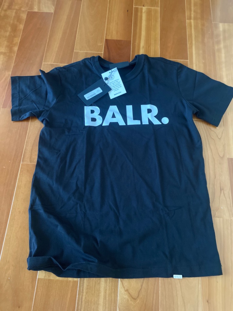 BALR. ボーラー ロゴ 半袖 Tシャツ ブラック ホワイト ブルー