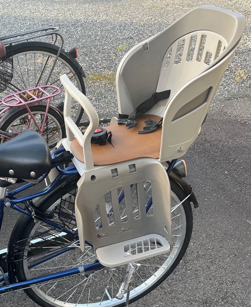 OGK 自転車用チャイルドシート チャコール OGK技研 自転車 チャイルドシート 後 SG規格 ヘッドレスト無し
