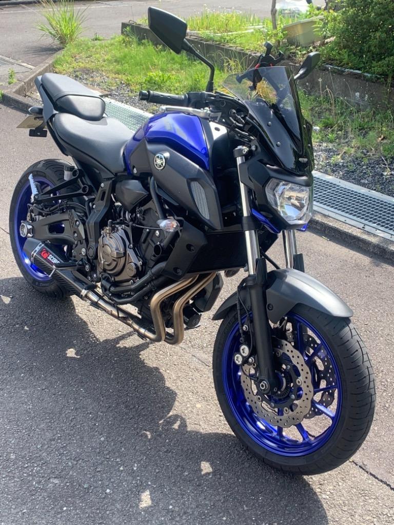 ヤマハ　YAMAHA MT07 cores フルエキゾースト YAMAHA ヤマハ MT-07 14-20 フルエキゾースト SERKET TAPER