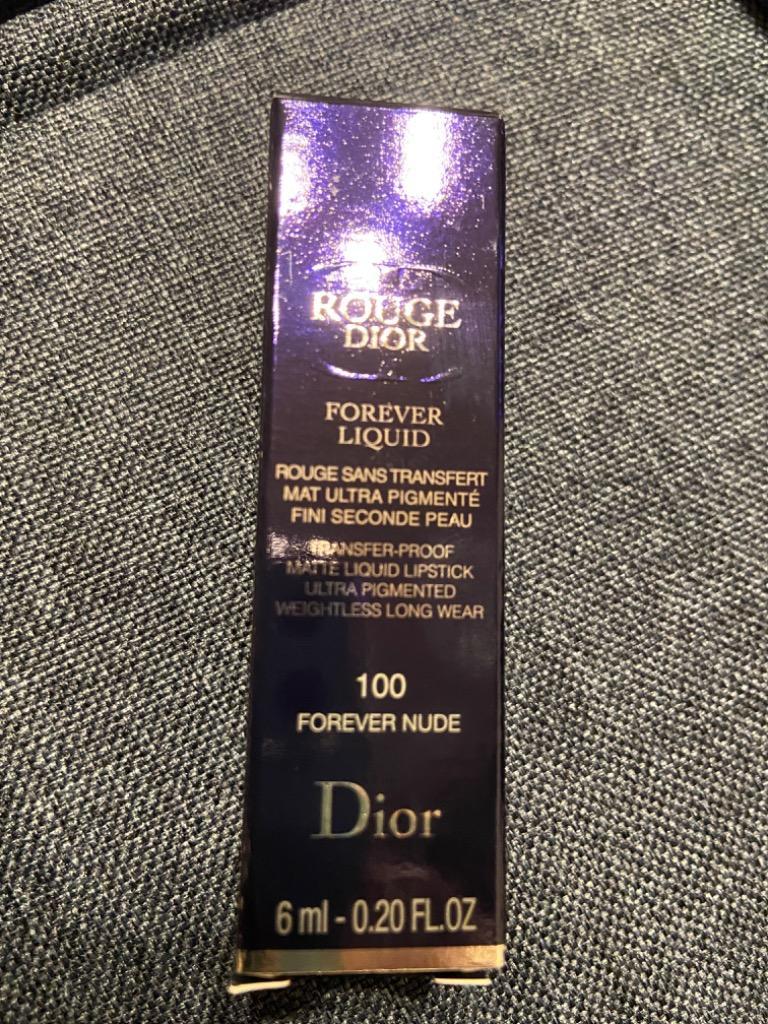 リップグロス Dior Rouge Dior Forever Liquid 100 Dior - 100 Forever Nude Rouge Dior Forever Liquid Lipstick