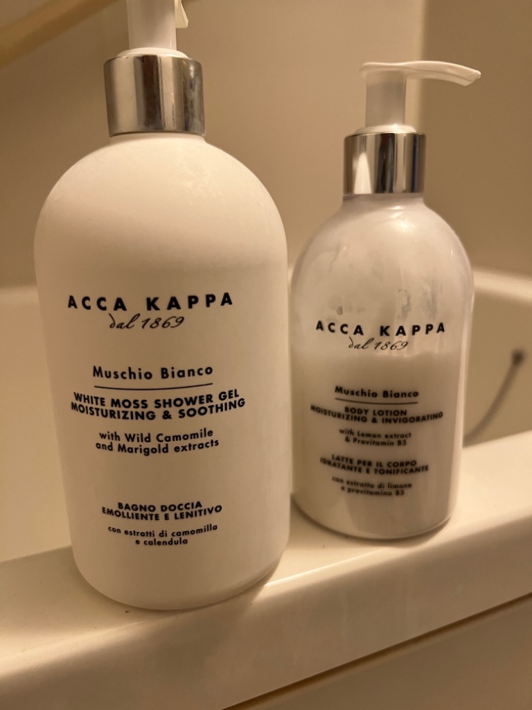 ACCA KAPPA アッカカッパ ホワイトモス バスフォーム＆シャワー