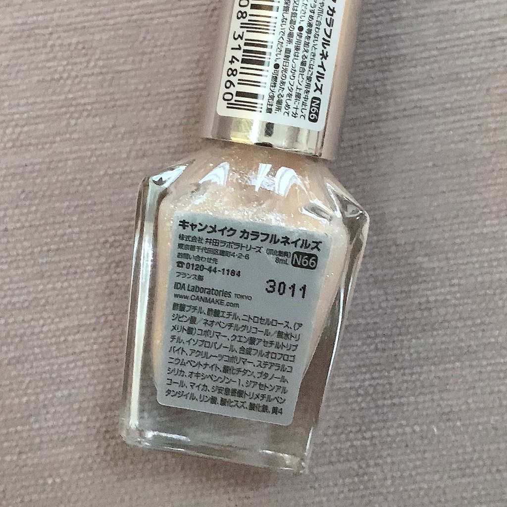 CANMAKE（キャンメイク） カラフルネイルズ(N66・ピクシーダスト) 40g