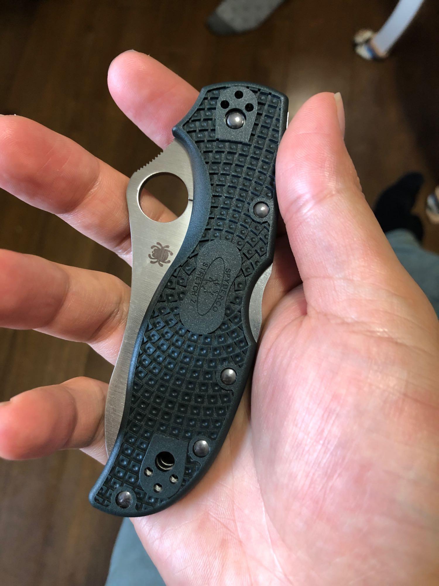 SPYDERCO スパイダルコ ストレッチ2 ZDP189 直刃 C90PGRE2