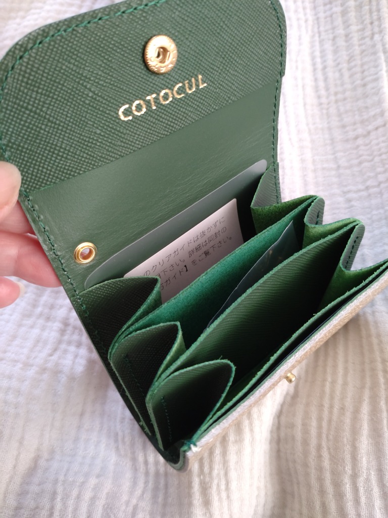 COTOCUL ミニ財布 財布 レディース 二つ折り財布 コンパクト財布
