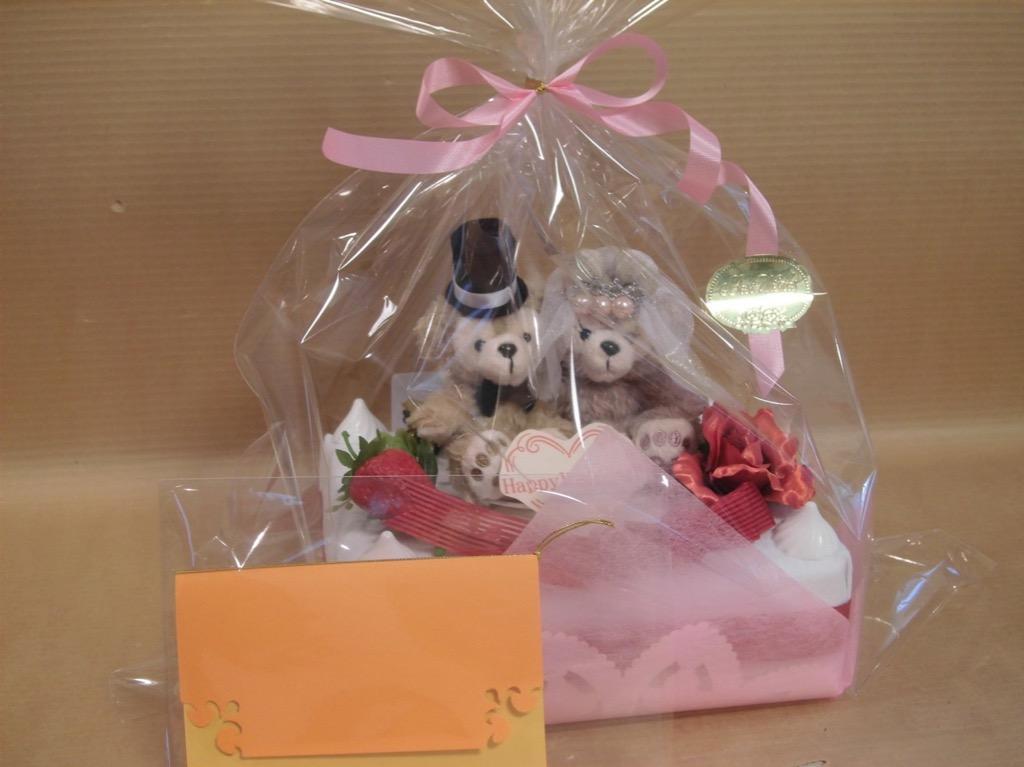 ダッフィー ウエディングケーキ 電報 結婚式 ディズニー ウエルカムドール ウエルカムベア ぬいぐるみ スクエア ダッフィー ウエディングケーキ 電報 結婚式 ディズニー ウエルカムドール ウエルカムベア ぬいぐるみ スクエア