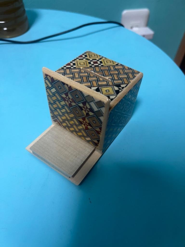 箱根寄木細工からくり箱　サイコロ サイコロ からくり箱 : MA by So Shi Te - 通販 - Yahoo