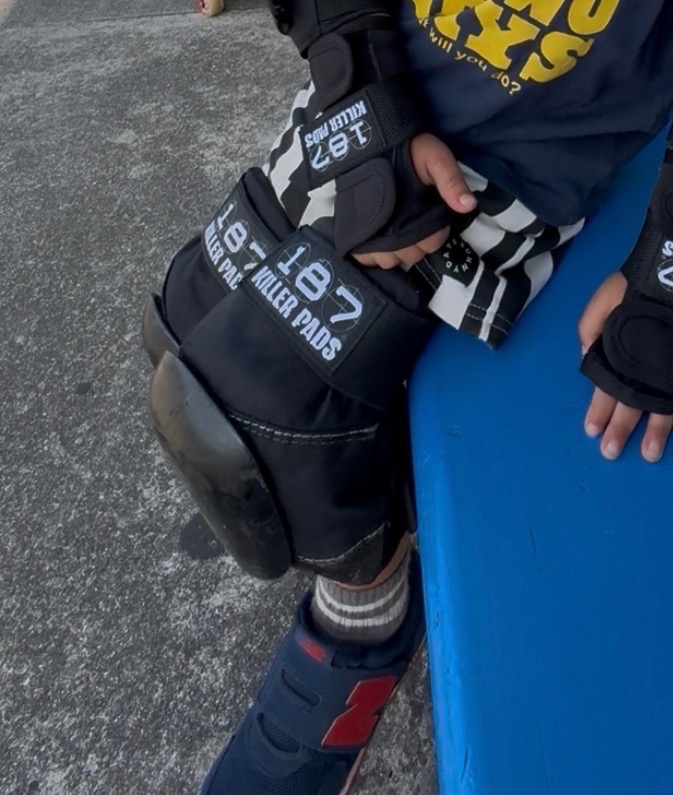 プロテクター 187 KILLER PADS PRO KNEE ブラック 黒 スケートボード