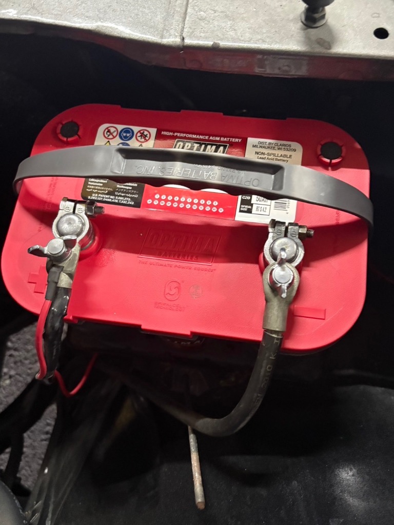 オプティマ OPTIMA 120D26R (RTS-4.2L 1050S-R) 国産車用レッドトップ