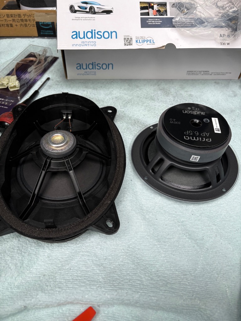 日本正規品 AUDISON Prima AP6.5P 16.5cmミッドレンジスピーカー（ペア