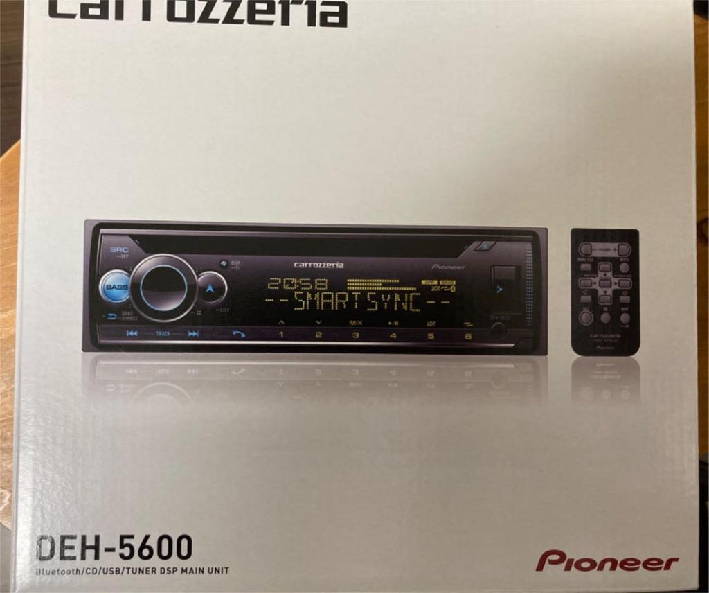 カロッツェリア DEH-5600 CD/Bluetooth/USB/チューナー・DSPメイン 