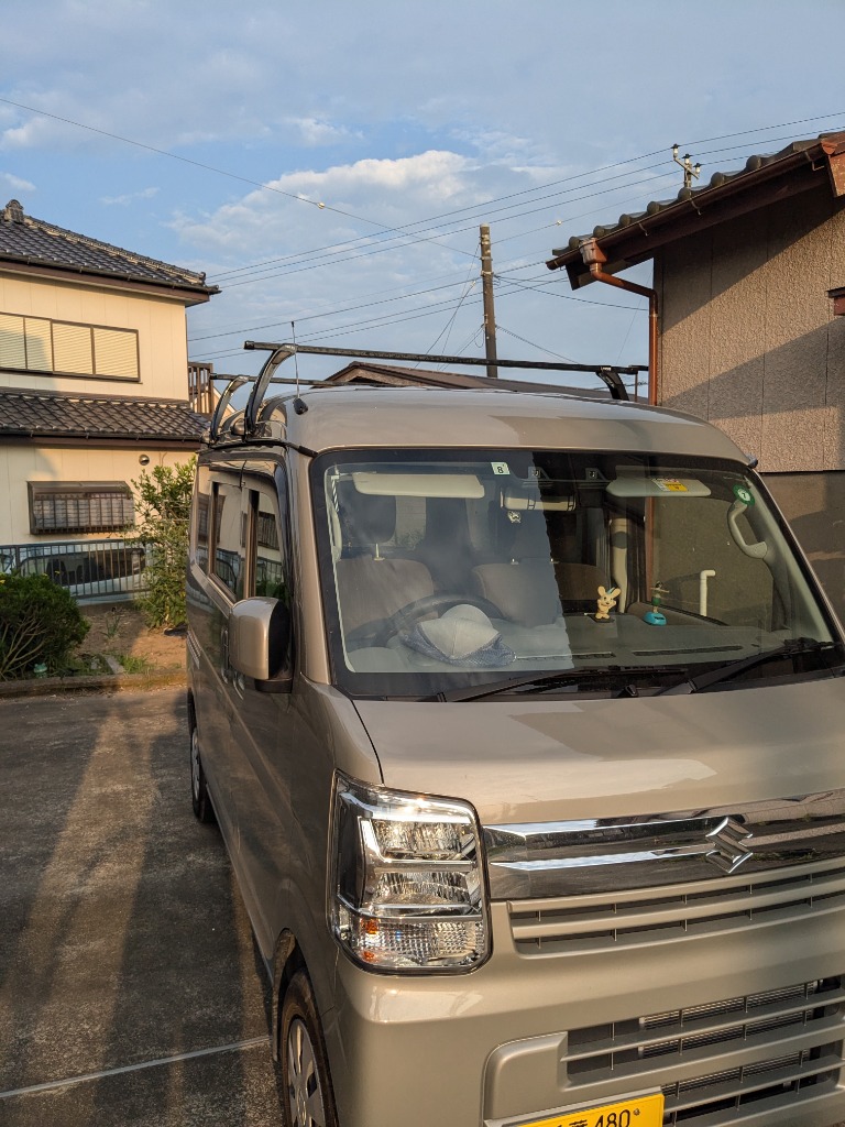 キャリアda17v エブリイワゴン (XT)ルーフキャリア(標準ルーフ車用)「スズキ