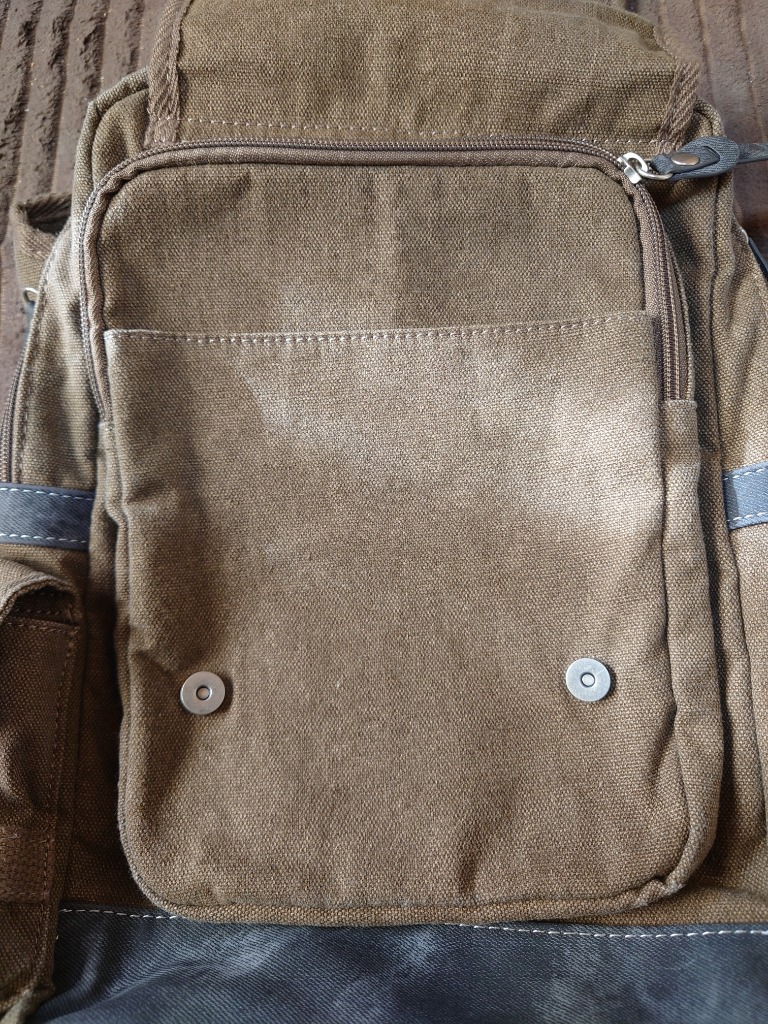 DEVICE ボディバッグ メンズ 大きめ ブランド 帆布 大容量