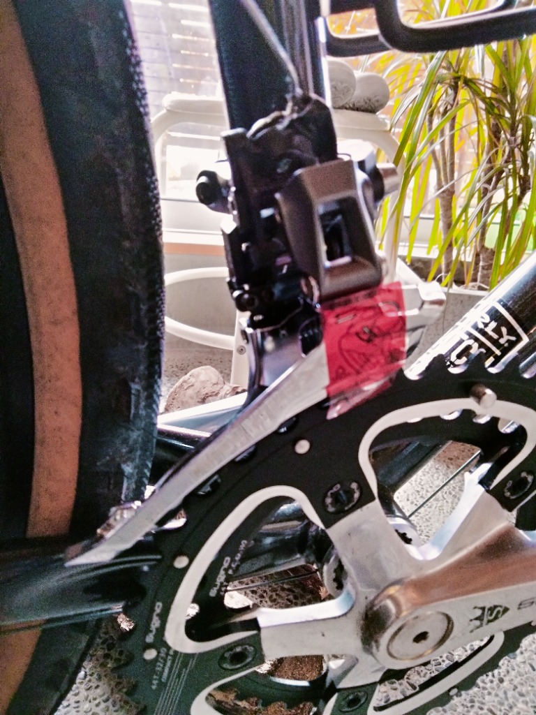 SHIMANO シマノGRX 810 FD フロントディレイラー+チェーンリング SHIMANO(シマノ）GRX FD-RX810-F 直付 2x11S フロント