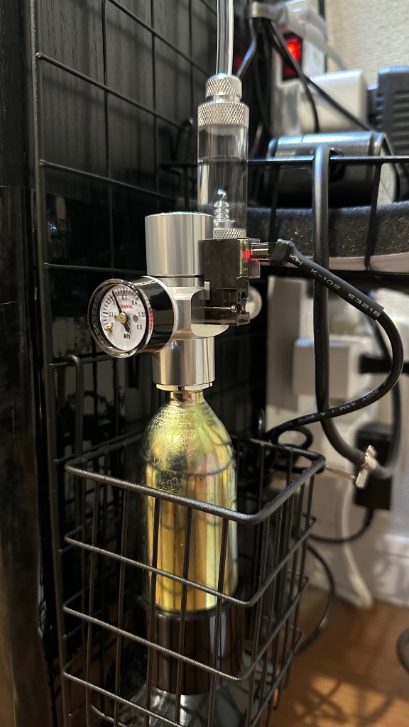 自動でCO2添加 水草育成用CO2フルセット Dタイプ （デジタルタイマー