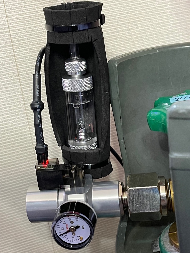 小型・大型ボンベ両用 CO2レギュレーター（SS-1GR02AB-A） / スピード