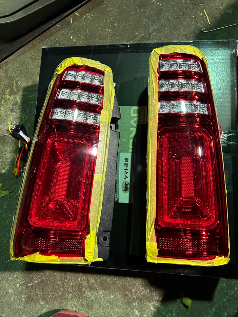 JB23ジムニー 3Dホール フルLEDテールV2 流れるウインカー仕様