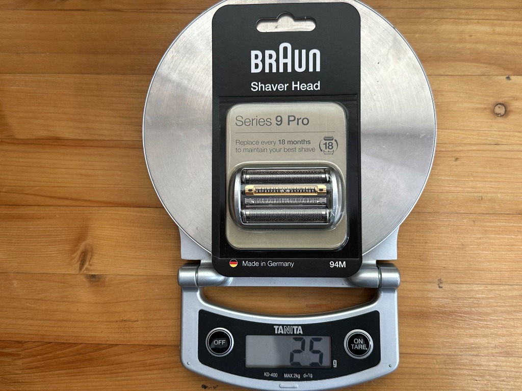 脱毛・除毛 BRAUN F/C94M SILVER BRAUN ブラウン シェーバー 髭剃り シリーズ9/9Pro用 替え刃 F